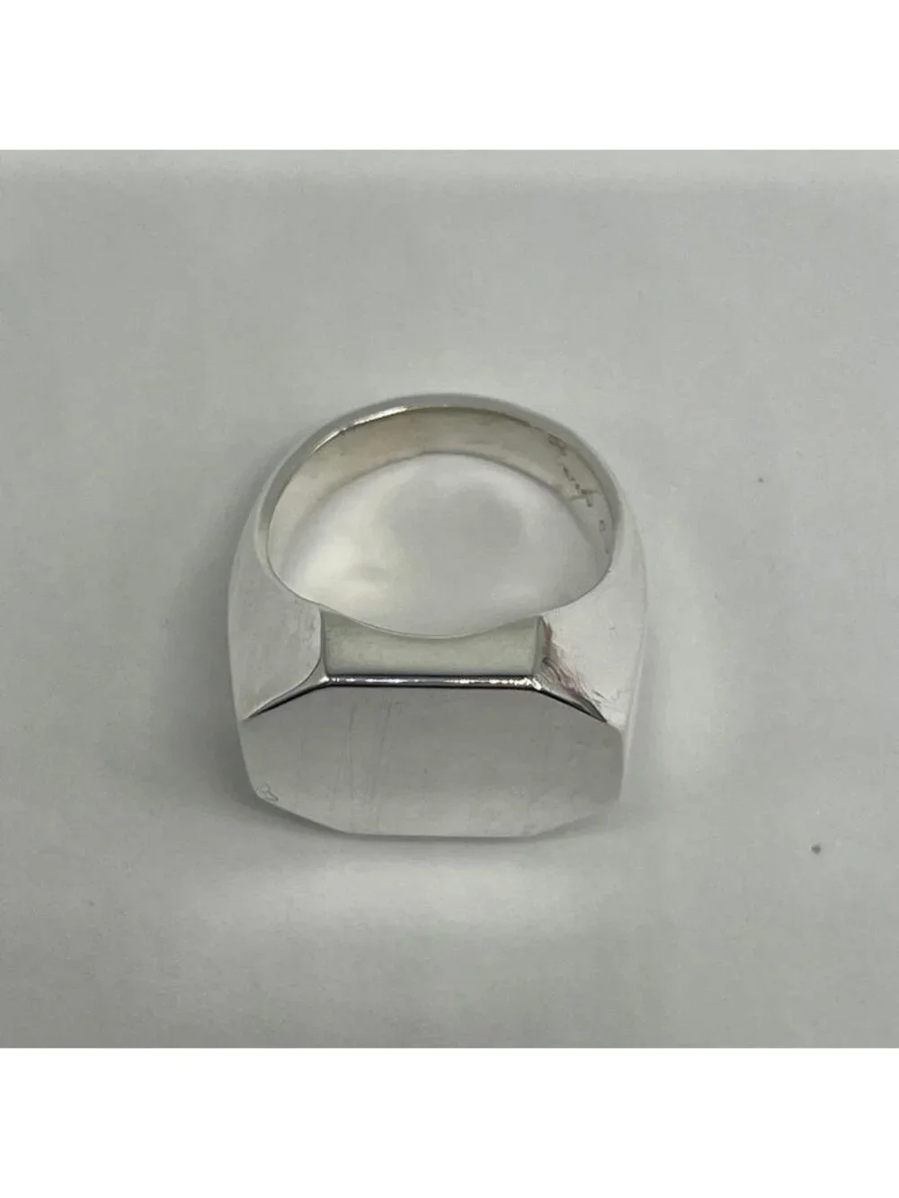 Bottega Veneta Octagon Signet Ring